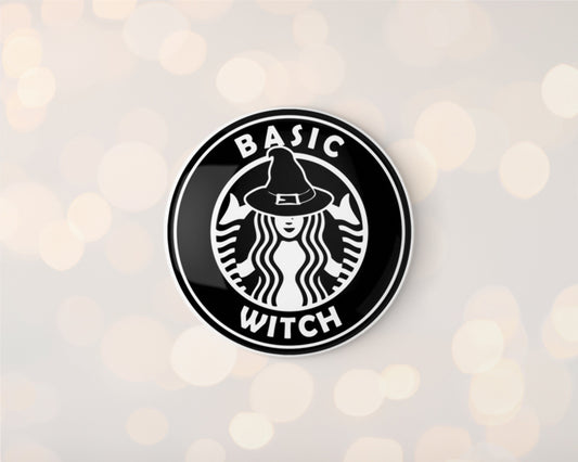 Basic Witch 32mm Badge