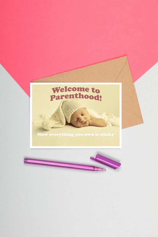 Welcome to Parenthood Greeting Card