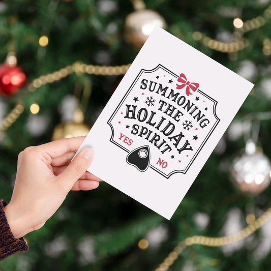 Summoning Spirits Alternative Christmas Card