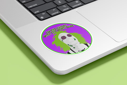 Beetlejuice Quote Sticker
