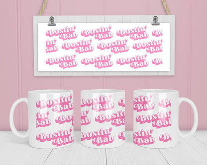 Bostin' Bab AOP 11oz Ceramic Mug