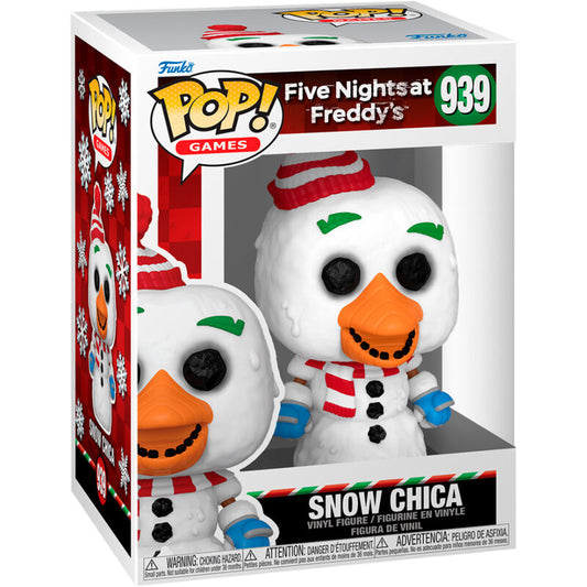 POP figure Five Nights at Freddys Holiday Snow Chica