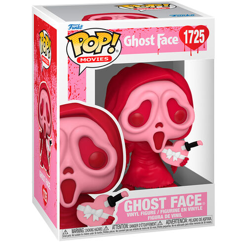 Ghost Face With Heart Box 1725 Valentines Funko Pop Vinyl