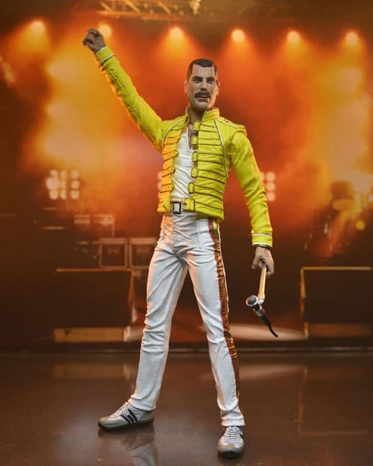 NECA Freddy Mercury 7" Magic Tour Yellow Jacket