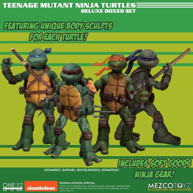 Teenage Mutant Ninja Turtles Deluxe Boxed Set