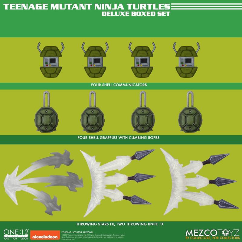 Teenage Mutant Ninja Turtles Deluxe Boxed Set