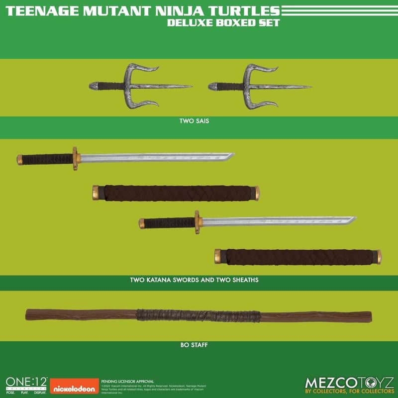Teenage Mutant Ninja Turtles Deluxe Boxed Set