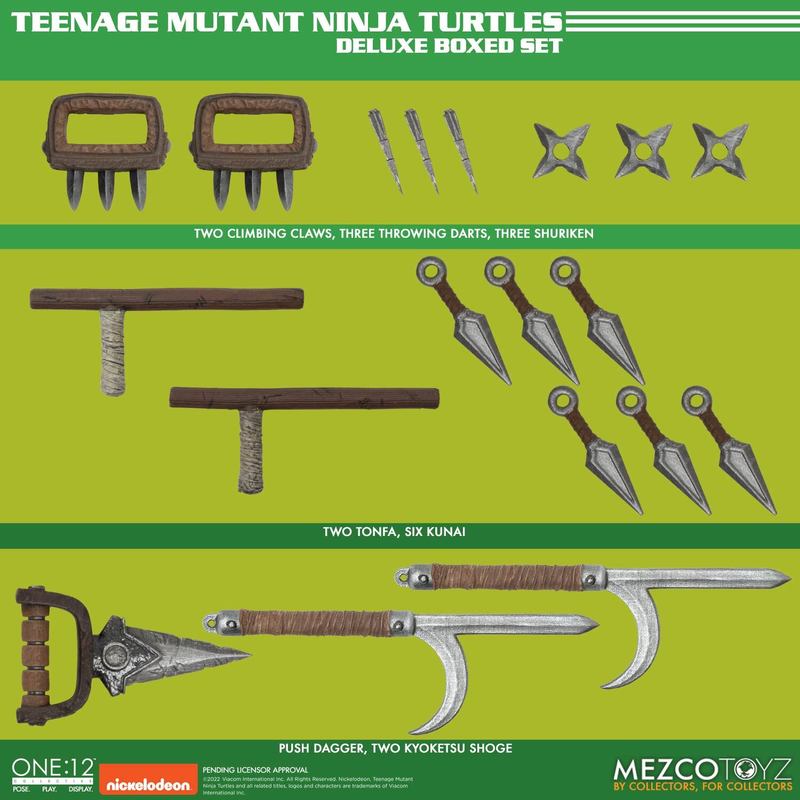Teenage Mutant Ninja Turtles Deluxe Boxed Set