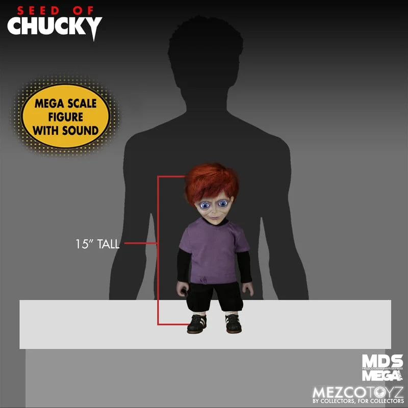 MEZCO MDS Mega Scale Seed of Chucky: Talking Glen