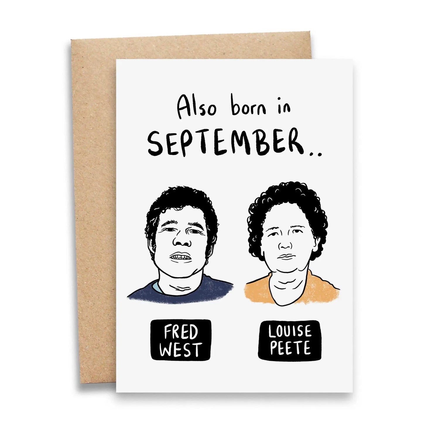 Serial Killer Birthday Card