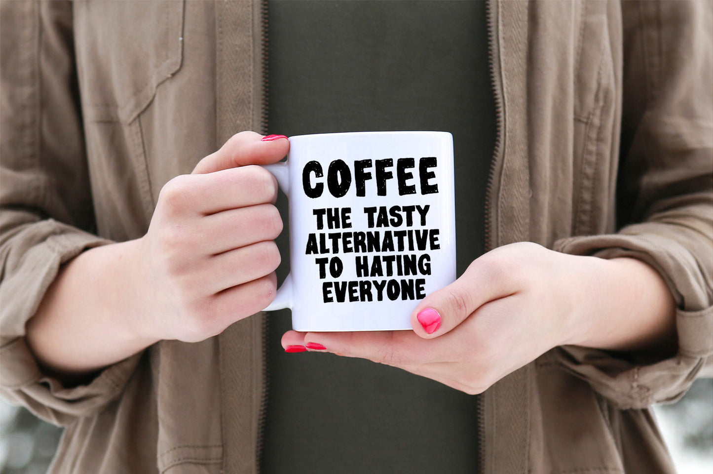 Coffee & Hate Ceramic Mug