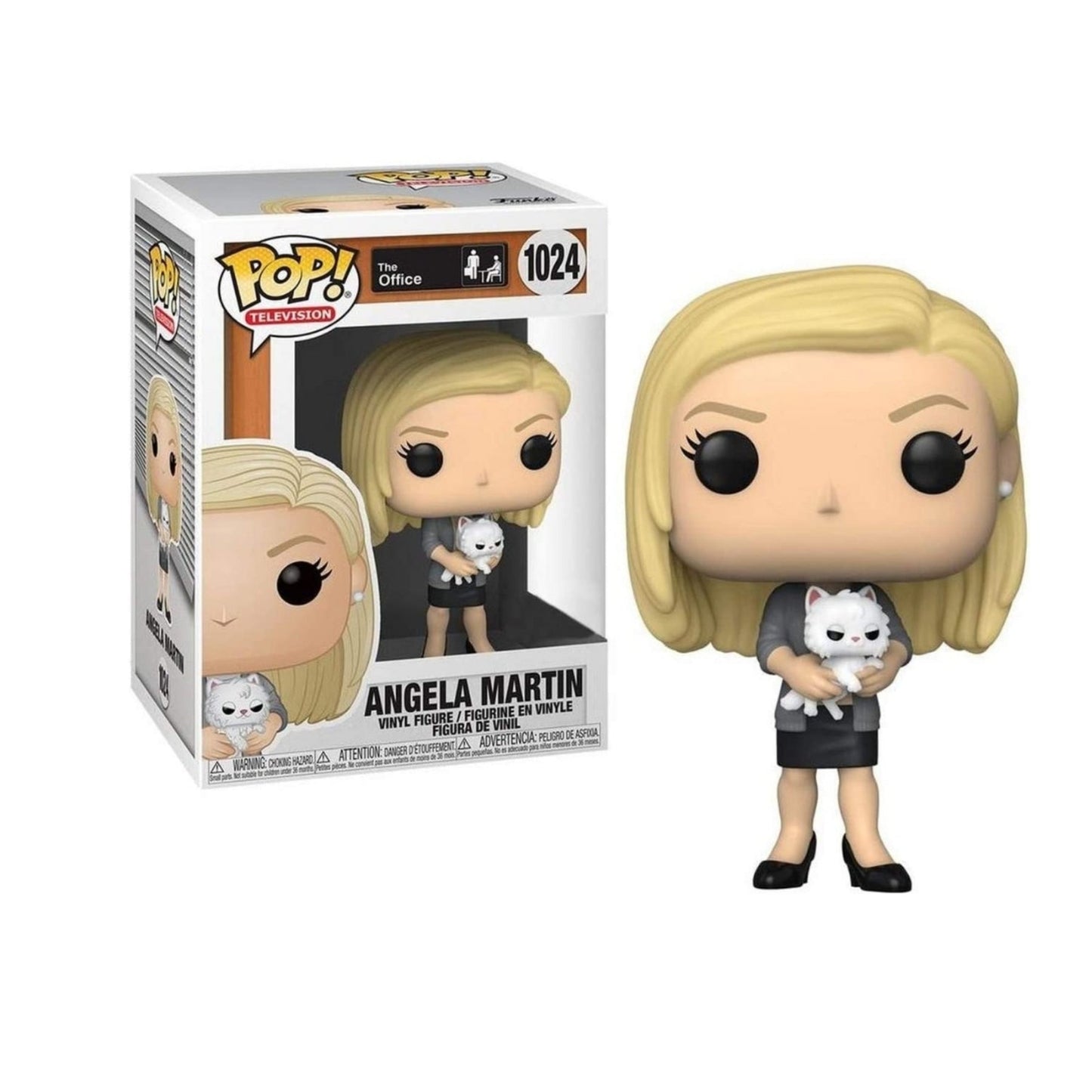 Funko Pop! the Office Angela with Sprinkles Cat Exclusive
