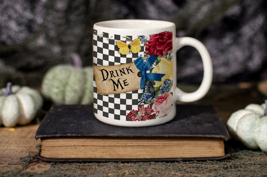 Drink Me Ceramic Mug