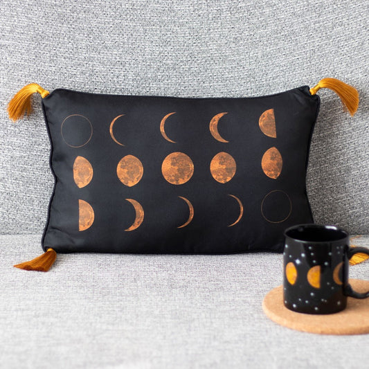 40cm Rectangular Moon Phases Cushion
