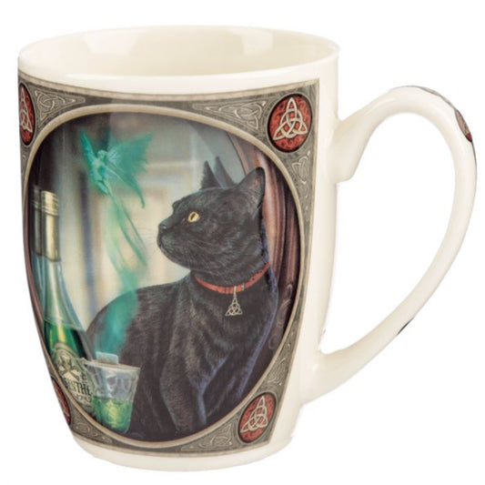 Green Fairy Cat Mug