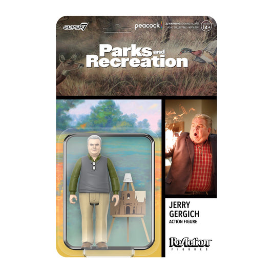 Jerry Parks & Rec Reaction Figures
