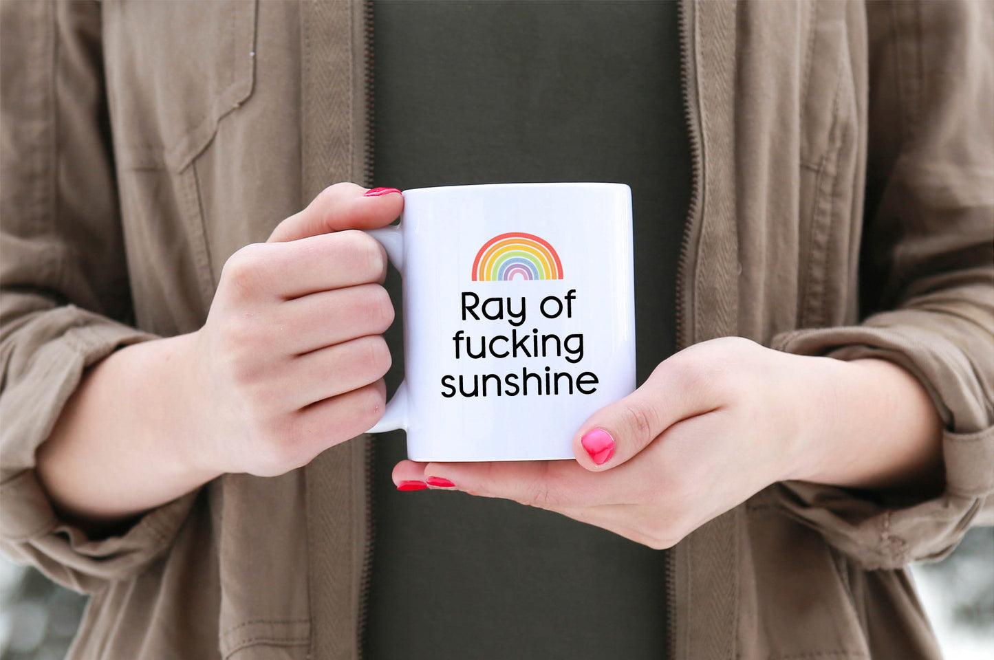 Ray of Sunshine Ceramic Mug