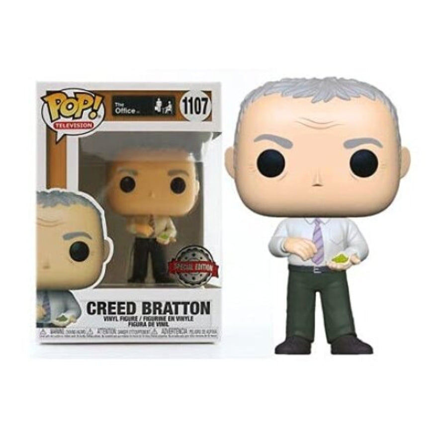 Funko POP! Television The Office #1107 - Creed Bratton with Mung Beans Exclusive