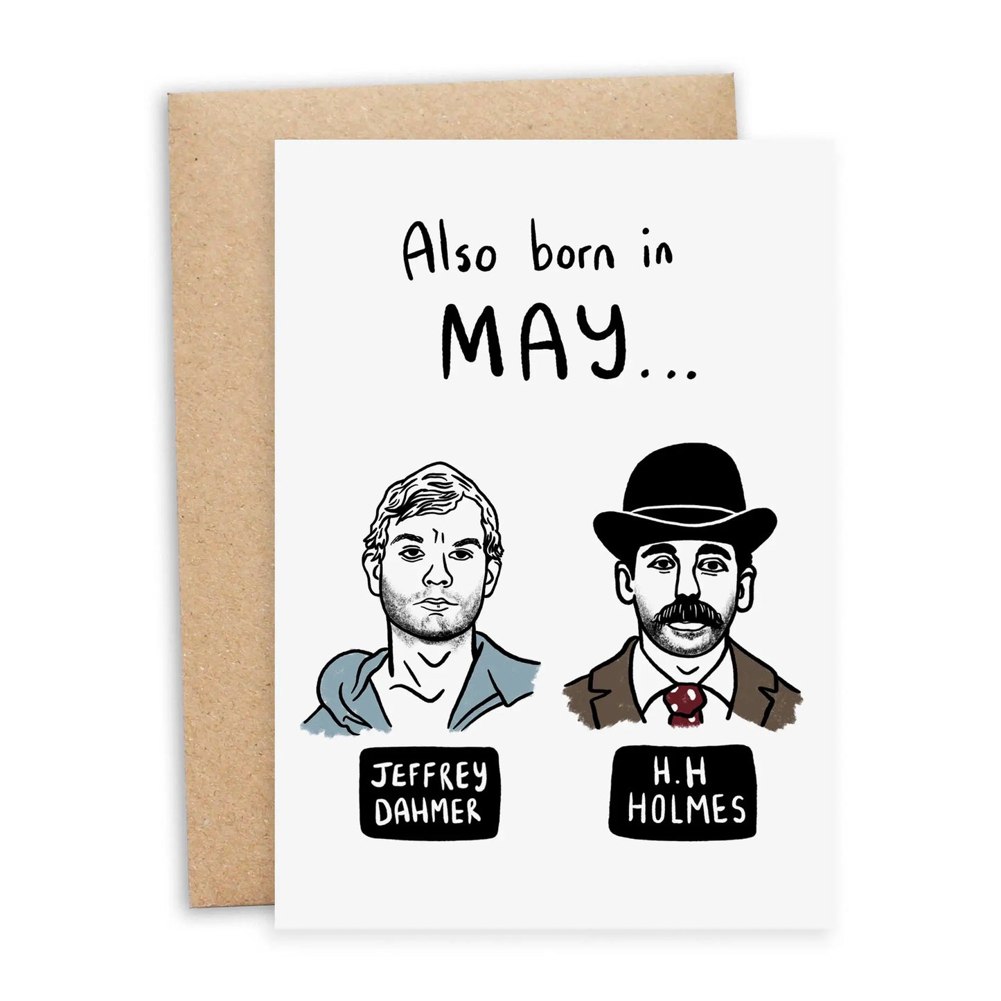 Serial Killer Birthday Card