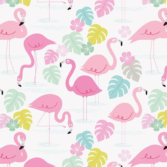Flamingo Bay Wrapping Paper