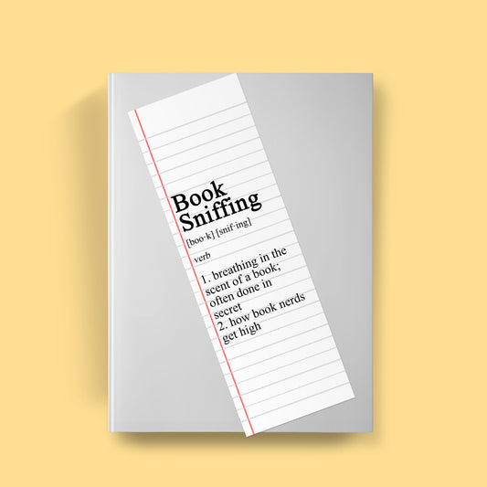 Book Sniffing Definition Bookmark