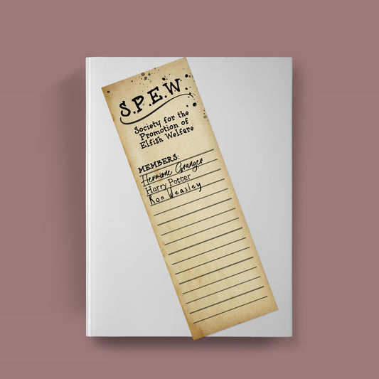 SPEW Bookmark