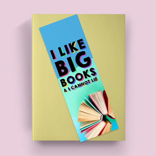 I Like Big Books Bookmark