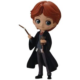 Harry Potter Ron Weasley with Scabbers Q Posket figure 14cm