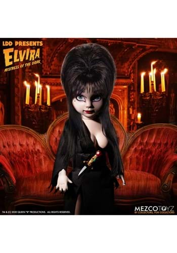 Elvira Mistress of the Dark Living Dead Doll