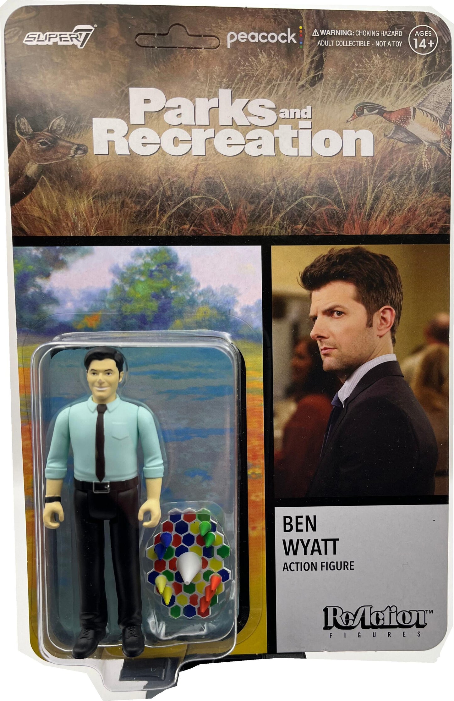 Ben Parks & Rec Reaction Figures